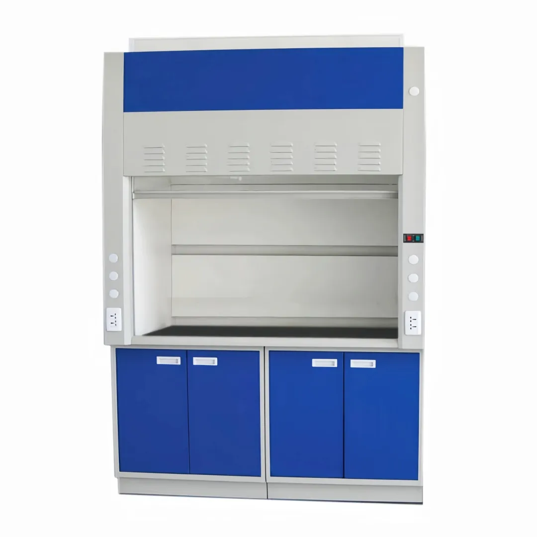 Hóa học phòng thí nghiệm fume Hood đồ nội thất phòng thí nghiệm antisepsis thép mũ trùm fume tủ