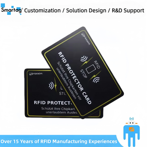 Vente flash - Protection de carte de crédit RFID imperméable et résistante aux intempéries, bloqueur de paiement sécurisé, puce <span class=keywords><strong>Smartag</strong></span> 213 13,56 MHz, anti-accès - Product Image 1