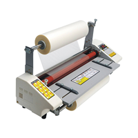 Film AB semi-automatique pour plastifieuse A2 pour impression UV DTF Étiquettes en cristal Installation à chaleur simple ou double de film B de 40cm