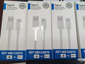 Câble de données USB Type-C avec boîte d'emballage, 1 mètre, câble de charge rapide 3A pour téléphones Android et téléphones mobiles - Product Image 2