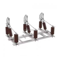 Shuangfeng FKW-24KV 50/60Hz Interruptor de Corte de Carga Trifásico de Cerámica para Exteriores de Alta Tensión con Cámara de Extinción de Arco ISO9001