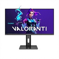 Moniteur de jeu professionnel 27 pouces 380Hz/360Hz IPS rapide 0,5 ms Réponse instantanée 0,5gtg Noir avec haut-parleurs