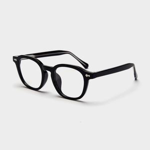 Cổ điển Retro Kính quang học khung cho unisex kính theo toa nhỏ Vòng Kính TR 90 Kính mắt Matte Trắng lentes - Product Image 1