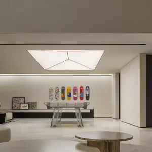 Sanhai Studio caldo e bianco minimalista Interior Design 3D Rendering schema di spazio appartamento piano di costruzione servizio di disegno