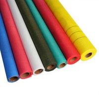Kain Jaring Fiberglass Tenun Polos Bebas Alkali Tahan Suhu Tinggi Kelas Industri (550C) untuk Insulasi Panas