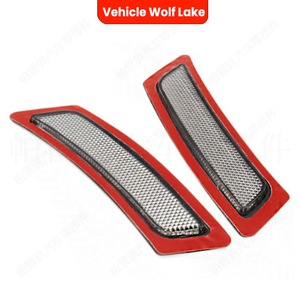 Lente LED Wolf Lake para BMW F10 2011-14, reflectores laterales de guardabarros con forma de menisco, 63147203265 63147203266 - Product Image 2