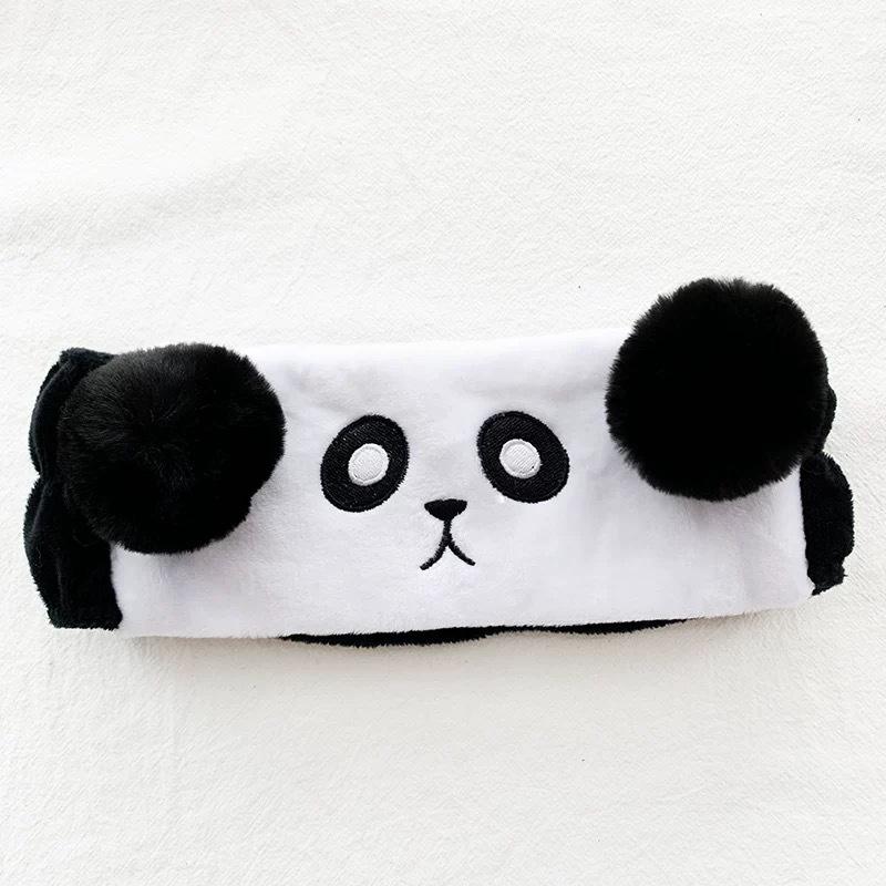 Wholesale Cartoon Cute Hair Band Female Women Children Mask Headdress Panda Ear Wash Head Jewelry