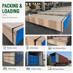 Fournisseur de bois lamellé-collé LVL en Chine, <span class=keywords><strong>prix</strong></span> plus bas, emballage E1 E2, contreplaqué de peuplier, bois de palettes LVL - Product Image 6