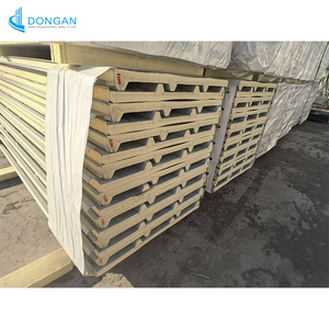 Cao <span class=keywords><strong>r</strong></span> Giá trị cách nhiệt 150 mét Pur/PIR PU Polyurethane bánh sandwich Panel cho tường và mái nhà - Product Image 6