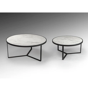 Minimalist Contemporary OEM/ODM High Quality Tripod (3-<b>leg</b>) Design Luxury Modern Three-<b>Leg</b> Round <b>Table</b> for Stability - Product Image 5