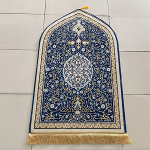 Tapis de prière musulman pour <span class=keywords><strong>les</strong></span> <span class=keywords><strong>prières</strong></span> <span class=keywords><strong>musulmanes</strong></span> Grand cadeau de Ramadan pour <span class=keywords><strong>les</strong></span> hommes musulmans Tapis de prière portable pour femmes - Product Image 2