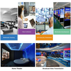 Mini 4k <span class=keywords><strong>DVI</strong></span> sợi quang Extender video chuyển đổi với âm thanh stereo hoặc RS232 cho nhà LED TV Theater HD truyền video - Product Image 6