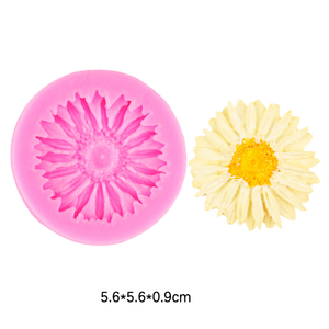 Juego <span class=keywords><strong>de</strong></span> 6 uds <span class=keywords><strong>de</strong></span> moldes <span class=keywords><strong>de</strong></span> <span class=keywords><strong>Fondant</strong></span> <span class=keywords><strong>de</strong></span> silicona líquida 3D Margarita <span class=keywords><strong>girasol</strong></span> Chocolate caramelo gelatina molde para decoración <span class=keywords><strong>de</strong></span> pasteles DIY herramientas para hornear - Product Image 4