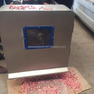 Machine de découpe de fruits et légumes de machine de coupe de cube de viande de porc de poulet congelé commercial - Product Image 4