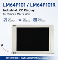Pantalla LCD Monocromática de 7.2 Pulgadas para Sharp LM64P101 LM64P101R, Compatible con el Controlador FANUC 0i-MC 0i-TC A075EM106C EW50690NCWU
