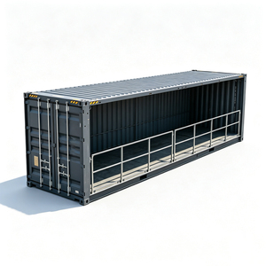 Flat Rack <b>Container</b> for Oversized & Heavy Cargo – HowWant - Product Image 4