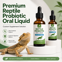Gouttes Probiotiques Hautement Concentrées pour Reptiles - Formule Liquide pour Éleveurs Professionnels - Nutrition Animale en Gros sous Marque Privée