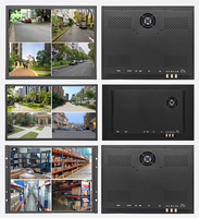 Moniteur de sécurité CCTV LCD professionnel 15 17 19 20 21,3 22 24 26 27 32 pouces, écran 4K, écran mural