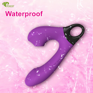 Vibrador de silicona con forma de varita mágica para mujer, masajeador con tapón vaginal vibrante para masturbación femenina, juguetes sexuales, compra al por mayor - Product Image 5