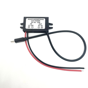 USB <span class=keywords><strong>12V</strong></span>-24V zu <span class=keywords><strong>5V</strong></span> 3A Fahrzeug-Stromversorgung DC-DC Buck-Modul 1,<span class=keywords><strong>5V</strong></span> 3V 3,3V 4,<span class=keywords><strong>5V</strong></span> <span class=keywords><strong>5V</strong></span> 6V 7V 7,2V 8V 9V 10V 11V <span class=keywords><strong>12V</strong></span> Anpassbar - Product Image 1