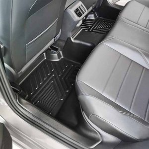 Alfombrillas de coche personalizadas de TPE 5D tipo bandeja profunda al por mayor de fábrica para Volkswagen Bora - Product Image 3