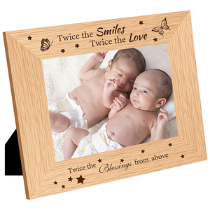 Solid Wooden Photo Picture Frame Engrave Custom