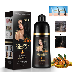 Shampoo colorante per <span class=keywords><strong>capelli</strong></span> neri senza ammoniaca e ppd hennè <span class=keywords><strong>crema</strong></span> colorante per <span class=keywords><strong>capelli</strong></span> neri super anallergico - Product Image 5