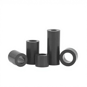 SHKH M2-M14 White Black Plastic Cylindric Insulated Column <b>Spacers</b> ABS/Nylon Standoff Washers with Customizable Length - Product Image 4