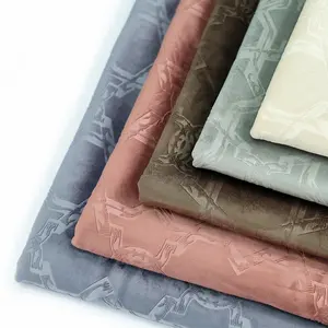 OKL23104 high quality classic white velvet sofa fabric material supplier africa design for home textile upholstery