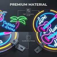Lettres néon LED personnalisées 3D étanches IP65, couleur personnalisée, pour propositions de mariage, couples fiancés, décoration murale