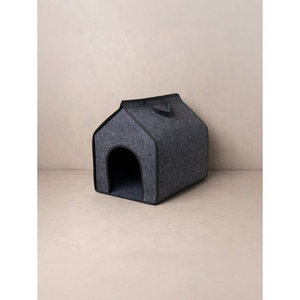 Casa de animales pequeños para mascotas Estilo de jaula de metal y fieltro para mascotas - Product Image 1