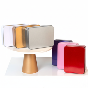 Cajas de Regalo Metálicas Rectangulares para Dulces, con Logotipo Personalizado Impreso, Venta al Por Mayor - Product Image 2