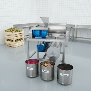 Máquina Separadora <span class=keywords><strong>de</strong></span> <span class=keywords><strong>Pulpa</strong></span> y Semillas <span class=keywords><strong>de</strong></span> Fruta <span class=keywords><strong>de</strong></span> Acero Inoxidable, Máquina Despulpadora <span class=keywords><strong>de</strong></span> Mango / Despulpadora <span class=keywords><strong>de</strong></span> Frutas - Product Image 4
