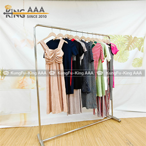 Vestido de punto oversize, vestidos casuales de manga corta, ropa usada americana, ropa usada de verano, fardos de ropa usada - Product Image 3