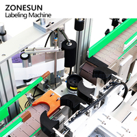 ZONESUN ZS-SL25 Étiqueteuse automatique haute vitesse pour bouteilles de forme irrégulière, rondes ou carrées, avec moule interchangeable