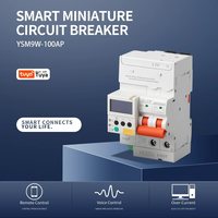 Disjoncteur intelligent Wi-Fi EAST RCBOTuya 2P RCBO 230V 6KA, commande à distance, disjoncteur miniature Tuya