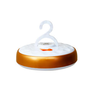 Lanterne de camping portable USB rechargeable Type C, lumière solaire à adsorption magnétique avec affichage de la puissance, à suspendre pour le camping en extérieur et la terrasse - Product Image 1