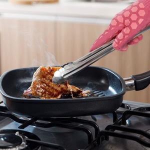 Wholesale Food-Grade Safety <b>Gloves</b> Long Silicone <b>Oven</b> Mitts for Kitchen Cooking & BBQ Grilling Heat Resistant - Product Image 3