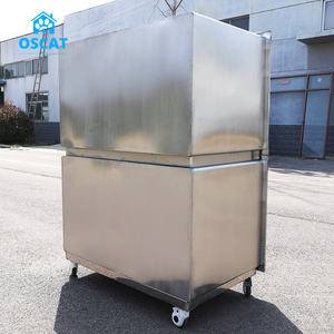 OSCAT Veterinary ICU Cages Cage sèche pour animaux de compagnie en acier inoxydable à 4 portes (sans maille et plateau) - Product Image 6