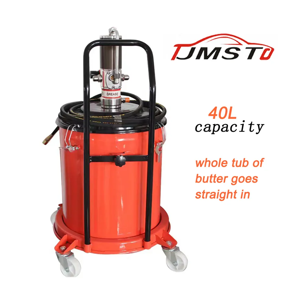 Pompa pneumatica per grasso ad aria utensili elettrici per la riparazione dell'auto con lubrificazione a olio da 40 litri di alta qualità