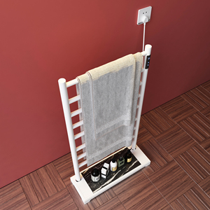 Sèche-serviettes de bain intelligent pour la maison avec chauffage électrique multicouche Nouveau support de toilette pour hôtels au sol - Product Image 2