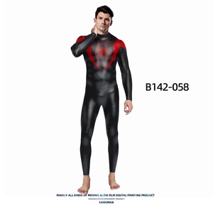 Costume Cosplay da Supereroe per Feste di Halloween Spider-Man Tuta Intera in Poliestere con Stampa Digitale Body da Uomo per TV e Film - Product Image 6