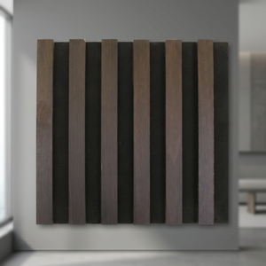 Panneaux acoustiques muraux en lattes de bois de qualité supérieure avec support insonorisant pour la décoration intérieure moderne et le revêtement mural - Product Image 5