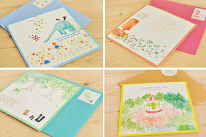 Cartoline di celebrazione stagionali Festive Visual Design annuale schede <span class=keywords><strong>evento</strong></span> stampa Offset su Art Paper Pack utilizzo - Product Image 5