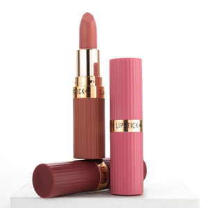 Lipstik <span class=keywords><strong>Matte</strong></span> 6 warna, <span class=keywords><strong>Lip</strong></span> <span class=keywords><strong>Gloss</strong></span> <span class=keywords><strong>Matte</strong></span> beludru coklat tua, pigmen tahan air, Stik Bibir kopi telanjang, kosmetik riasan bibir - Product Image 1