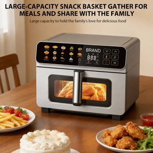 <span class=keywords><strong>Freidora</strong></span> <span class=keywords><strong>de</strong></span> Aire <span class=keywords><strong>de</strong></span> Gran Capacidad <span class=keywords><strong>de</strong></span> 15 <span class=keywords><strong>Litros</strong></span> con Ventana <span class=keywords><strong>de</strong></span> Observación, Multiusos y Fácil <span class=keywords><strong>de</strong></span> Usar, <span class=keywords><strong>Precio</strong></span> <span class=keywords><strong>de</strong></span> Fábrica - Product Image 5