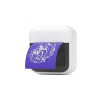 Mini Impresora Térmica Portátil de Etiquetas para Salón de Tatuajes, Compatible con Papel de 15-57 mm, Máquina de Etiquetas USB sin Tinta para Teléfono y PC