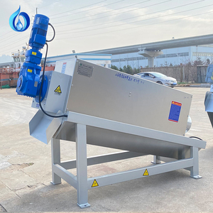 Bùn dewatering vít Báo Chí dehydrator cho xử lý nước thải 1-năm bảo hành hiệu quả xử lý mất nước bùn - Product Image 1
