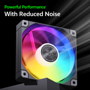 Snowman as120 argb hiệu suất cao trường hợp Fan 76.8cfm 2000rpm dày phác thảo tư nhân khuôn tiếng ồn thấp để làm mát - Product Image 5