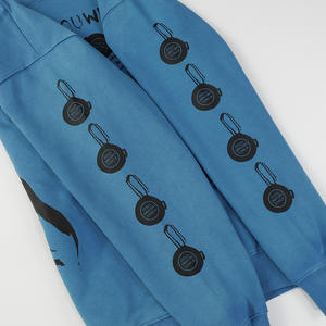 Nouveau gros ERD imprimer sweats à capuche Hip Hop Streetwear sweats lourd 100% coton surdimensionné rue hommes sweat à capuche sweats - Product Image 6